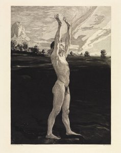Og likevel! (Om døden, annen del, opus XI, plate 8) av Max Klinger