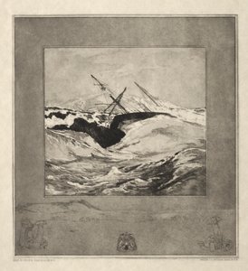 Vom Tode I, (Opus II, 1889) nr. 3 av Max Klinger