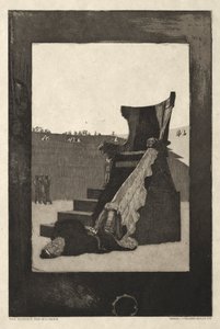 Vom Tode I, (Opus II, 1889) nr. 6 av Max Klinger