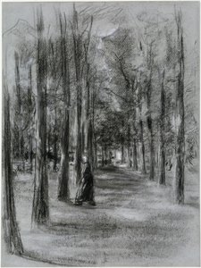 Allé i Laren av Max Liebermann