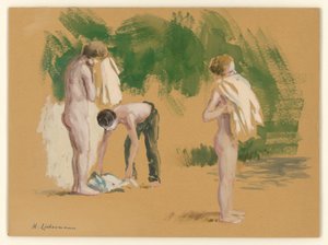 Badende Knaben av Max Liebermann