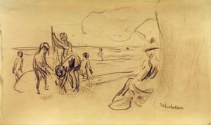 Badende gutt av Max Liebermann