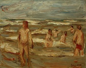 Badegutt av Max Liebermann
