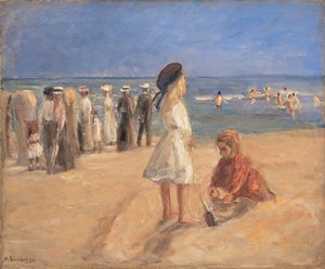 Strandliv, 1916. av Max Liebermann