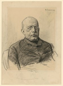Portrett av Friedrich Lippmann av Max Liebermann