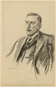 Portrett av statssekretær Richard von Kühlmann