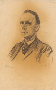 Portrett av professor Werner Jäger av Max Liebermann