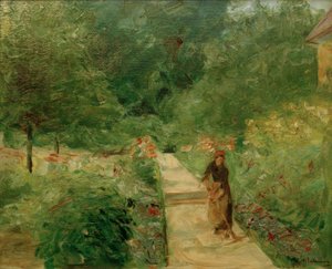Kjøkkenhagen i Wannsee i vest, på vei en Gä av Max Liebermann