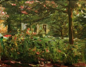 Kjøkkenhagen mot øst av Max Liebermann