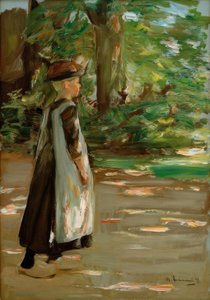 Vandrende jente av Max Liebermann