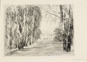 Hus ved Wannsee av Max Liebermann
