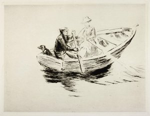 I båten av Max Liebermann