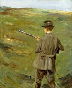 Jeger i sanddynene av Max Liebermann