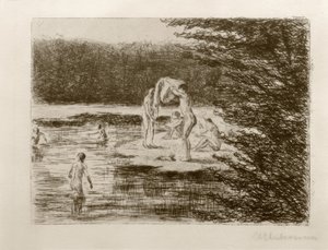 M.Liebermann, badegutter av Max Liebermann