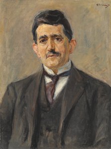 Portrett av utgiveren Bruno Cassirer, 1921 av Max Liebermann