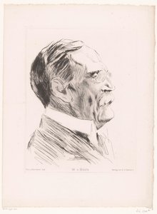 Portrett av Wilhelm von Bode W.v.Bode (tittel på objekt) av Max Liebermann