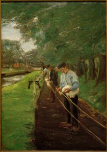 Seilerbahn i Edam av Max Liebermann