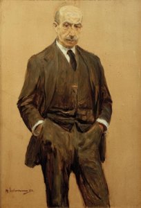 Selvportrett av Max Liebermann