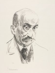 Selvportrett av Max Liebermann