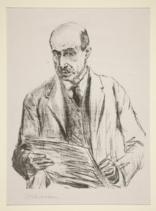 Selvportrett av Max Liebermann