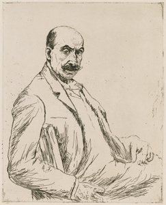 Selvportrett, 1906. av Max Liebermann