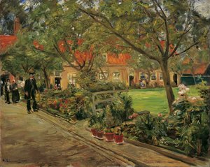 Sykehushage i Edam av Max Liebermann