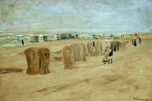 Strandbilde i Noordwijk av Max Liebermann