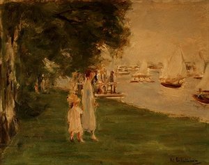 Yachtkappløpet av Max Liebermann