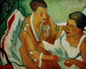 Das Paar von Max Pechstein