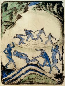 Dansen av Max Pechstein