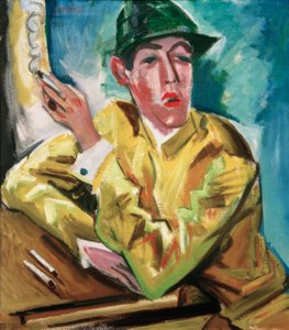Jockey av Max Pechstein