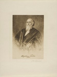Portrett av Justice Stephen Field av Max Rosenthal