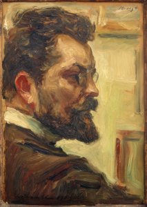Max Slevogt / Selvportrett 1903 av Max Slevogt