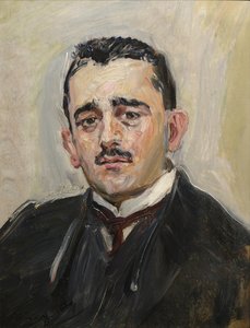 Portrett av Bruno Cassirer av Max Slevogt