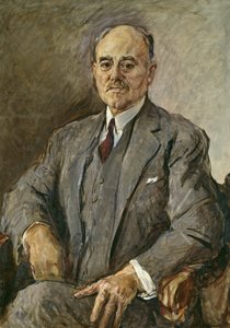 Portrett av Hermann Sudermann 1857-1928, 1927. av Max Slevogt