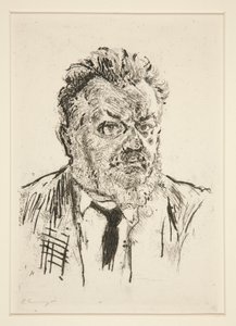 Selvportrett av Max Slevogt