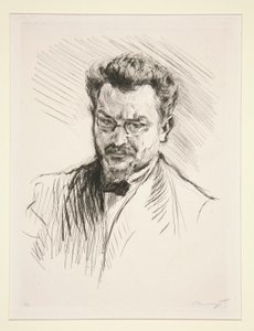 Selvportrett av Max Slevogt