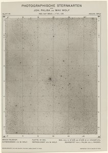 Fotografiske stjernekart 6. juli 1904, 1649. Skapere: Max Wolf, Johann Palisa. av Max Wolf, Johann Palisa