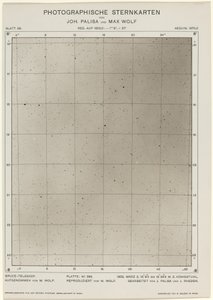 Photographische Sternkarte 2. mars 1906, 2253. Skapere: Max Wolf, Johann Palisa. av Max Wolf, Johann Palisa