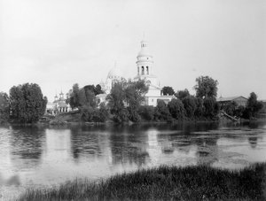 Frelserens katedral den gamle rettferdige katedralen, Nizhny Novgorod, Russland, 1896