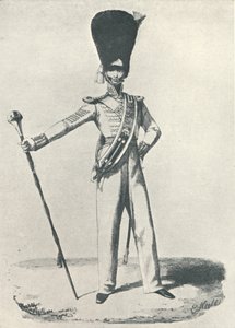 17. regiment, trommemajor 1830, 1830 1909