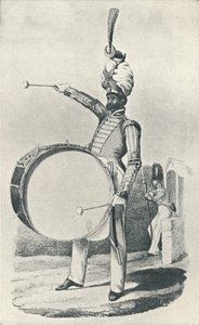 Grenadervakter, trommeslager 1829, 1829 1909