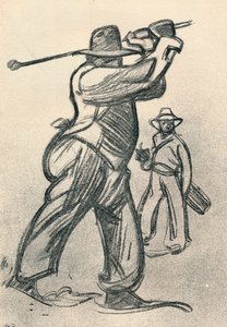 Golfspilleren, c1920, 1923