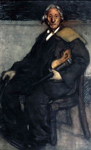 Fiolinist, tidlig på 1900-tallet. av Maxime Dethomas