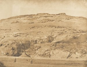 Ancient Necropolis of Lycopolis, ved Syout, 1849-50. av Maxime Du Camp