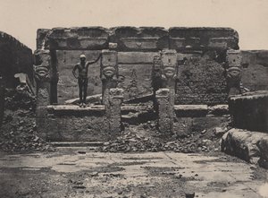 Great Temple of Dendera (Teutyres), Øvre Egypt av Maxime Du Camp