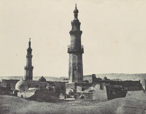 Øvre Egypt. Girgeh. Moskeen i Aly-Bey, 1850. av Maxime Du Camp