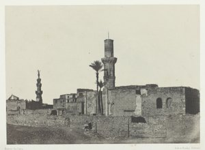 Moske nær Bab-el-Saïda, Kairo av Maxime Du Camp