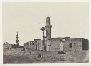 Moske nær Bab-el-Saïda, Kairo av Maxime Du Camp