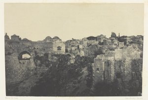 Vestkvarteret, Jerusalem; Palestina
